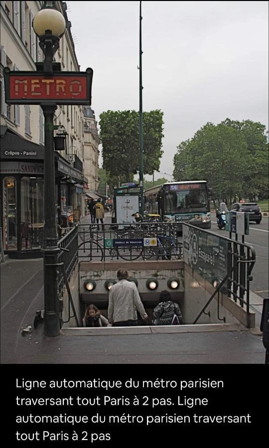 Ferienwohnung Loft Lumineux Hyper Centre Vincennes Rer A 5 Min - Parking Gratuit Exterior foto