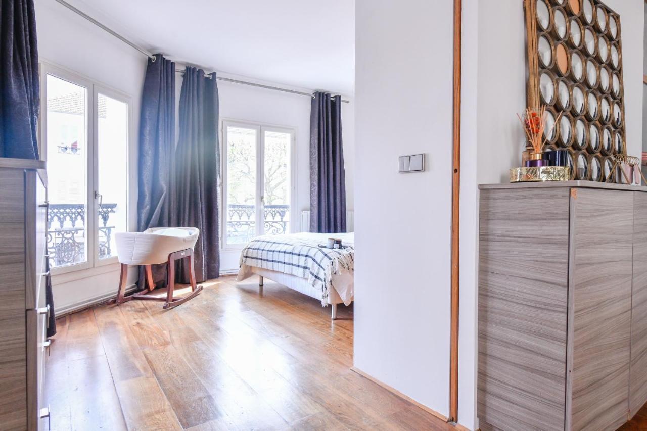 Ferienwohnung Loft Lumineux Hyper Centre Vincennes Rer A 5 Min - Parking Gratuit Exterior foto