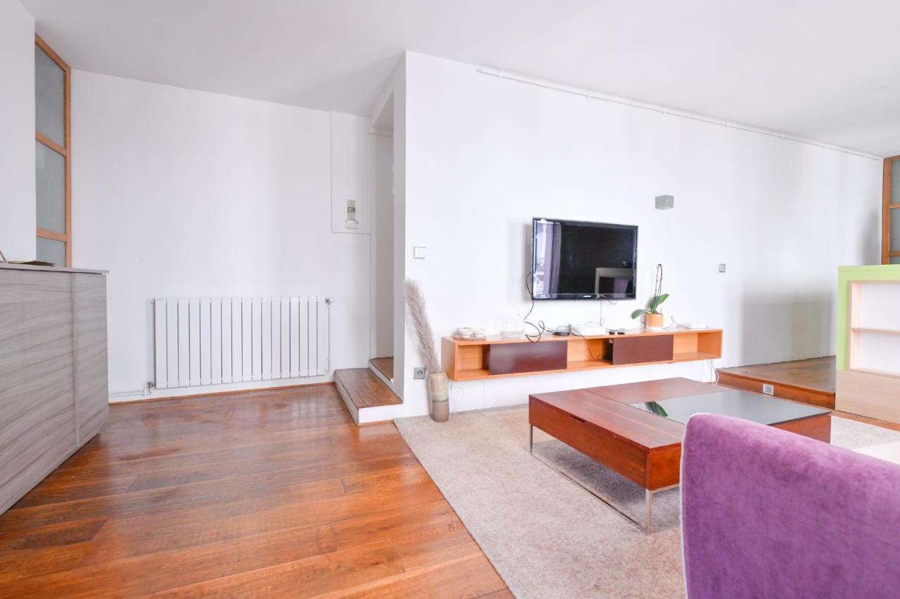 Ferienwohnung Loft Lumineux Hyper Centre Vincennes Rer A 5 Min - Parking Gratuit Exterior foto