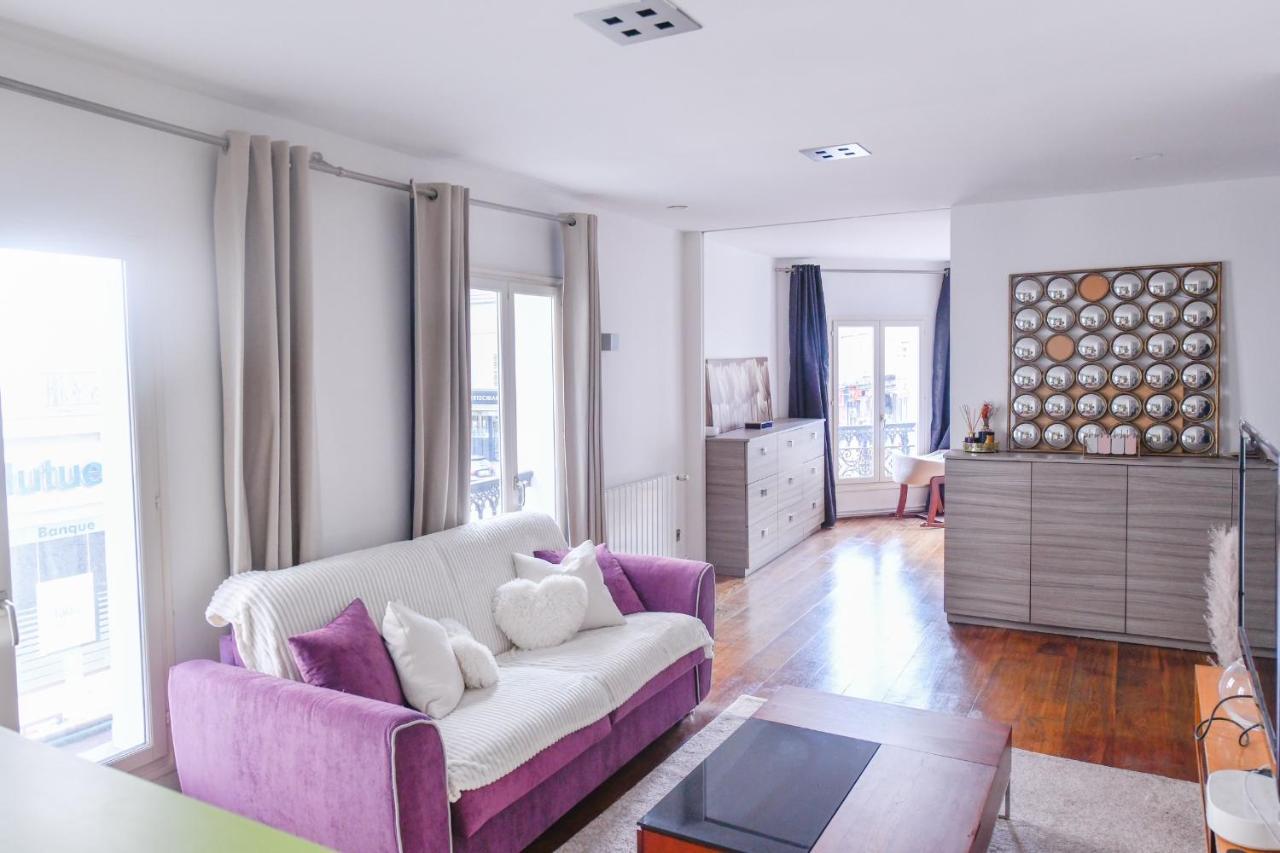 Ferienwohnung Loft Lumineux Hyper Centre Vincennes Rer A 5 Min - Parking Gratuit Exterior foto