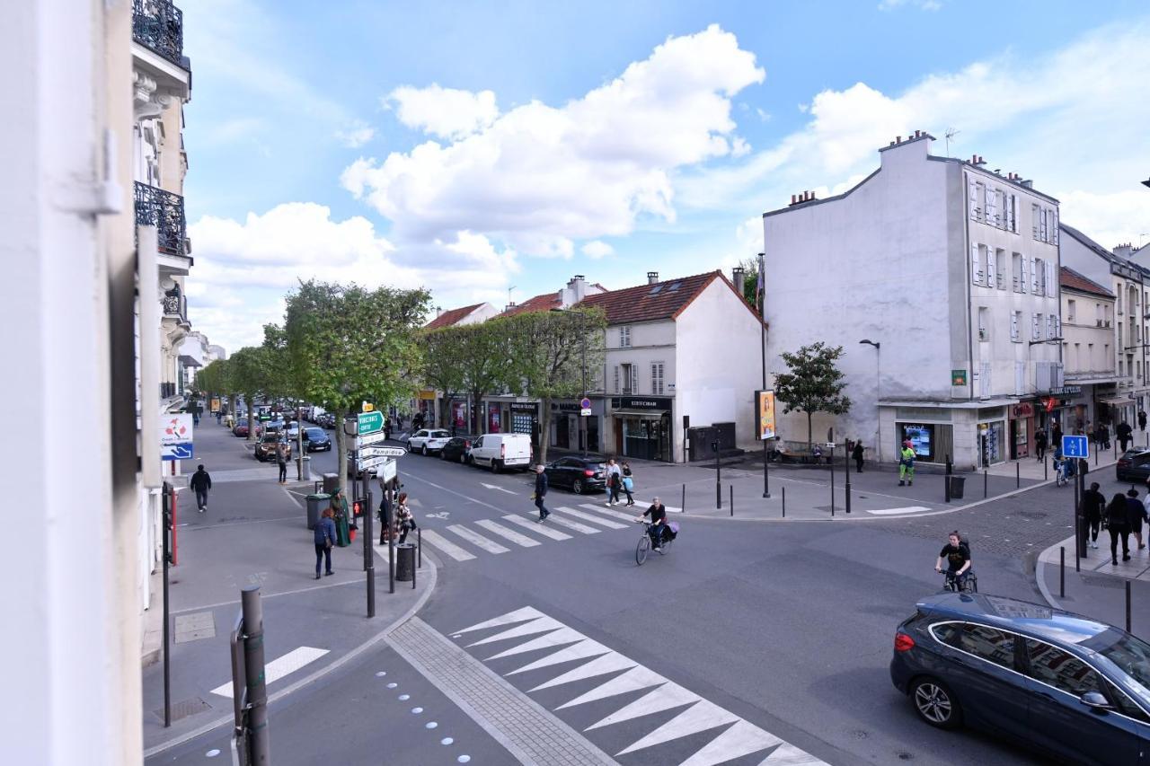 Ferienwohnung Loft Lumineux Hyper Centre Vincennes Rer A 5 Min - Parking Gratuit Exterior foto