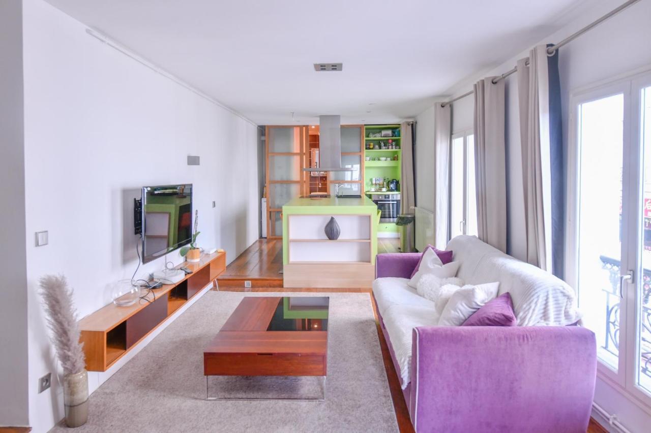 Ferienwohnung Loft Lumineux Hyper Centre Vincennes Rer A 5 Min - Parking Gratuit Exterior foto