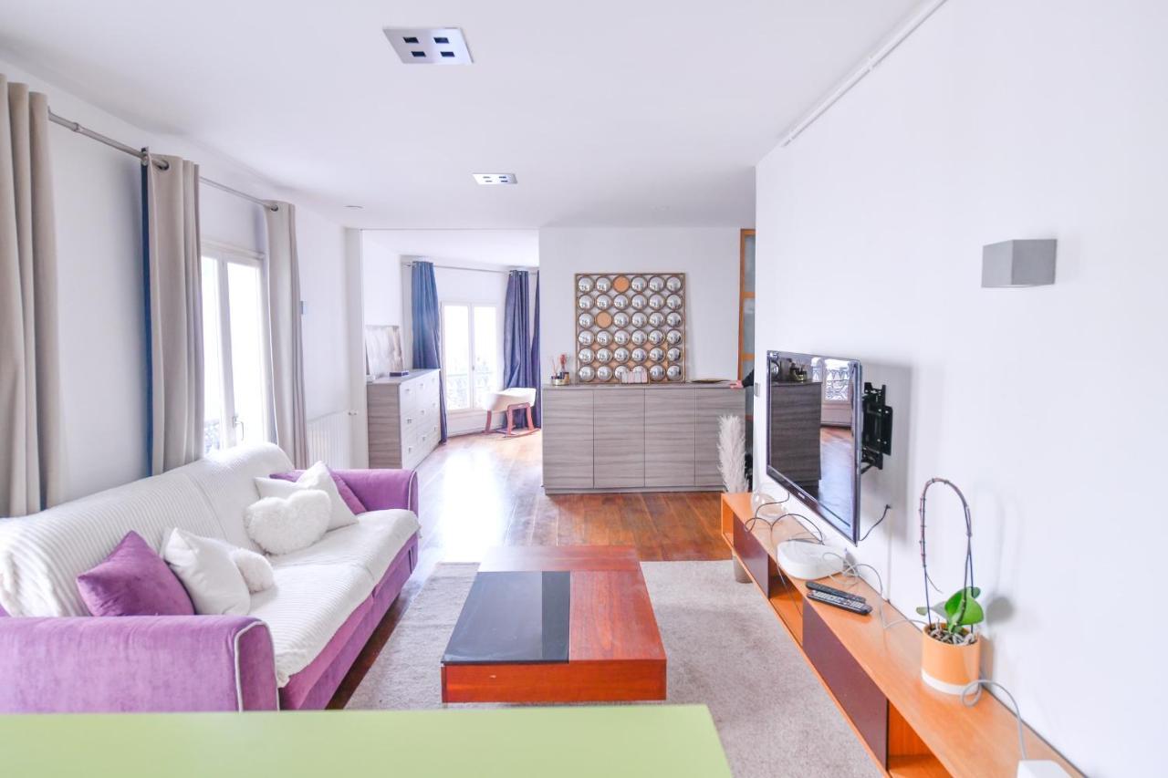 Ferienwohnung Loft Lumineux Hyper Centre Vincennes Rer A 5 Min - Parking Gratuit Exterior foto