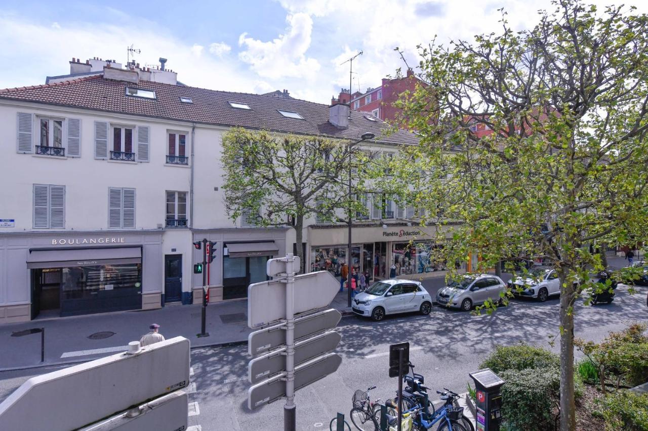 Ferienwohnung Loft Lumineux Hyper Centre Vincennes Rer A 5 Min - Parking Gratuit Exterior foto
