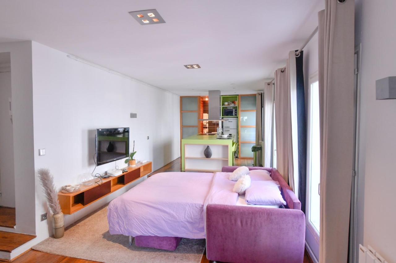 Ferienwohnung Loft Lumineux Hyper Centre Vincennes Rer A 5 Min - Parking Gratuit Exterior foto